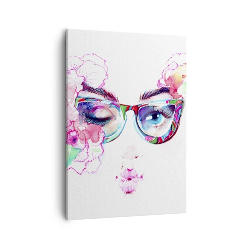 Lærredstryk - Billede på lærred - Et fristende løfte - 50x70 cm