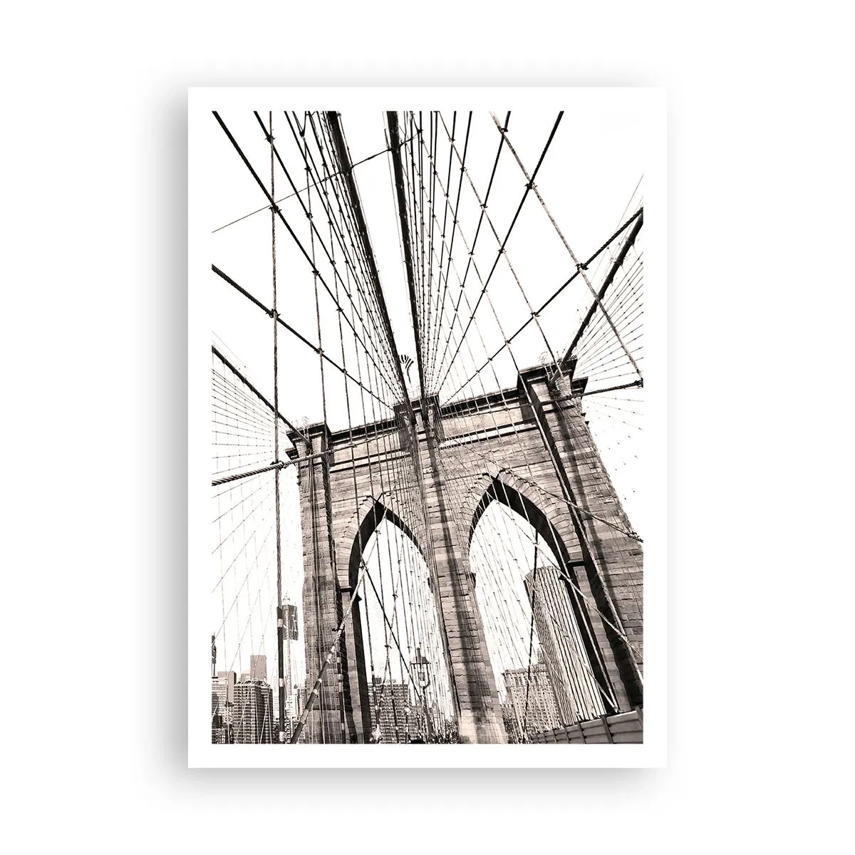 Plakat - Katedralen i New York - 70x100 cm