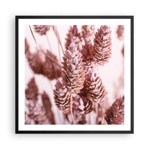 Plakat i sort ramme - Tilsyneladende ubemærket - 60x60 cm