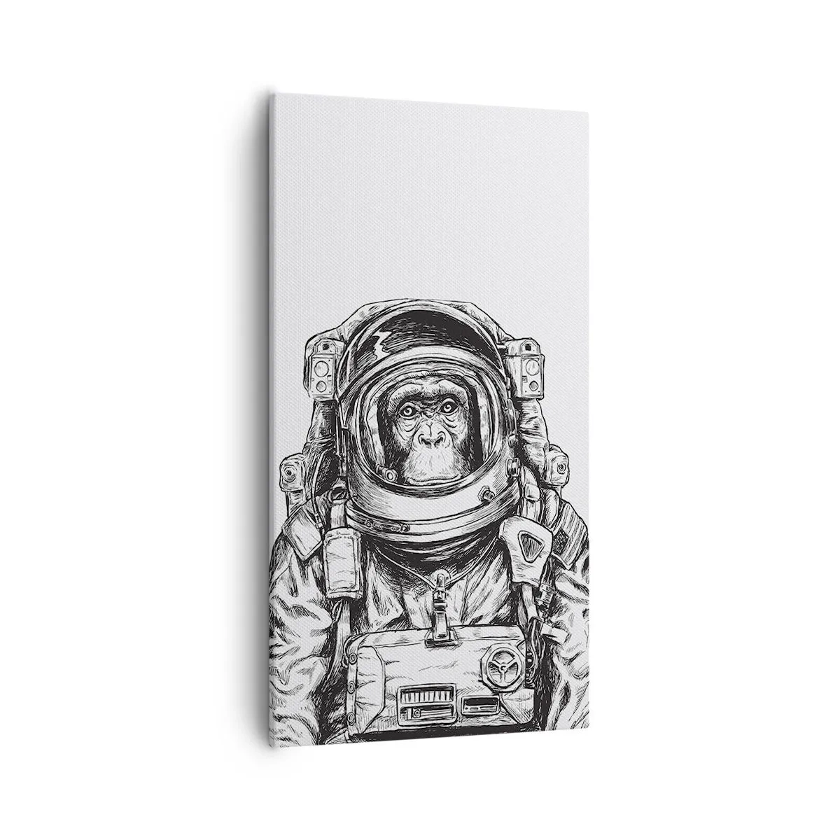 Lærredstryk - Billede på lærred - Alternativ evolution - 55x100 cm