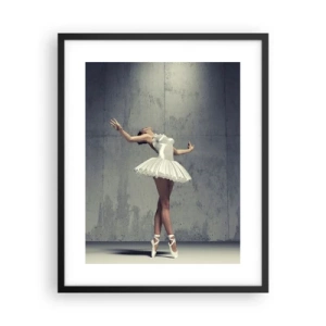 Plakat i sort ramme - Let som en fugl - 40x50 cm