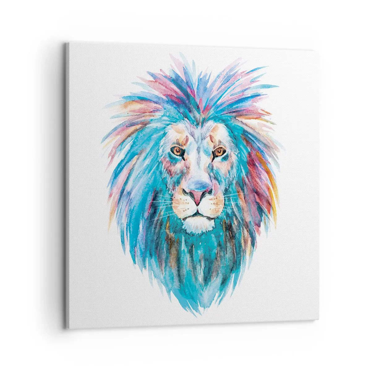 Lærredstryk - Billede på lærred - En elektrificerende aura - 50x50 cm