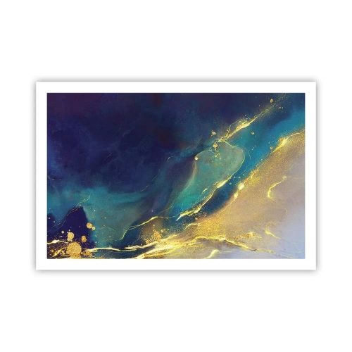 Plakat - Gylden marsk - 91x61 cm