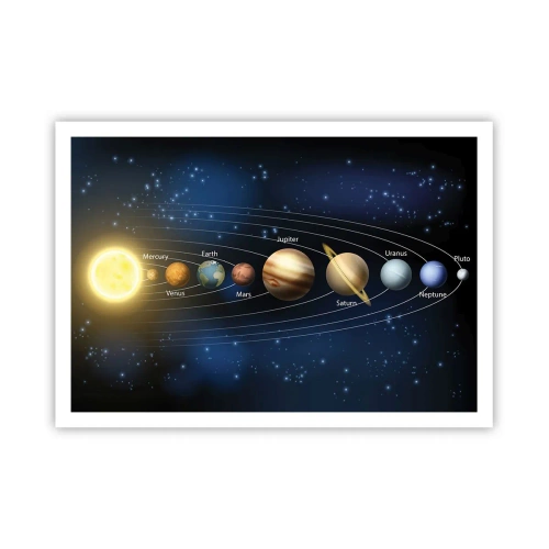Plakat - En ud af ti - 100x70 cm