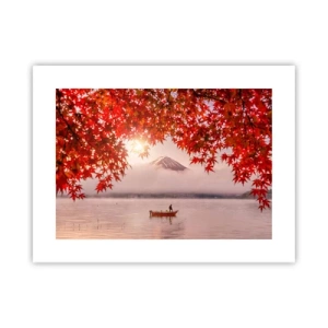 Plakat - I en japansk atmosfære - 40x30 cm