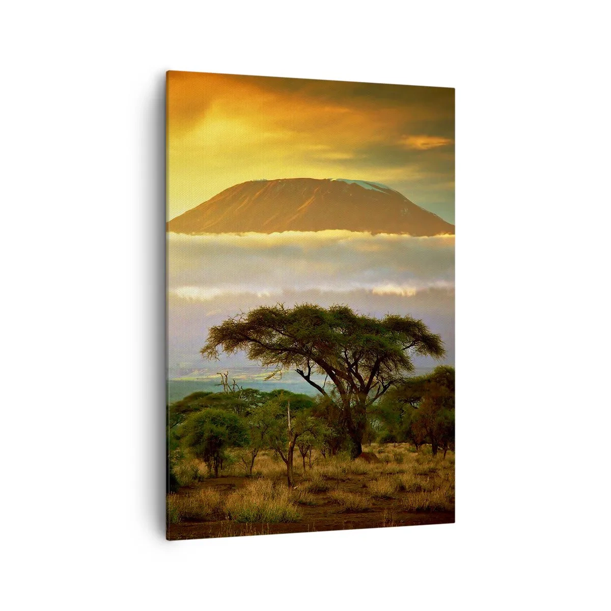 Lærredstryk - Billede på lærred - En rejsendes drøm - 70x100 cm