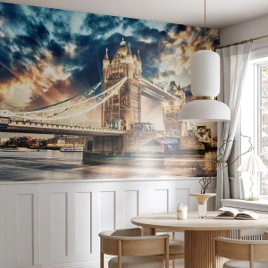 Fototapet Standard Eco - Et monument over det victorianske imperium - By, London, Arkitektur - 150x105 cm