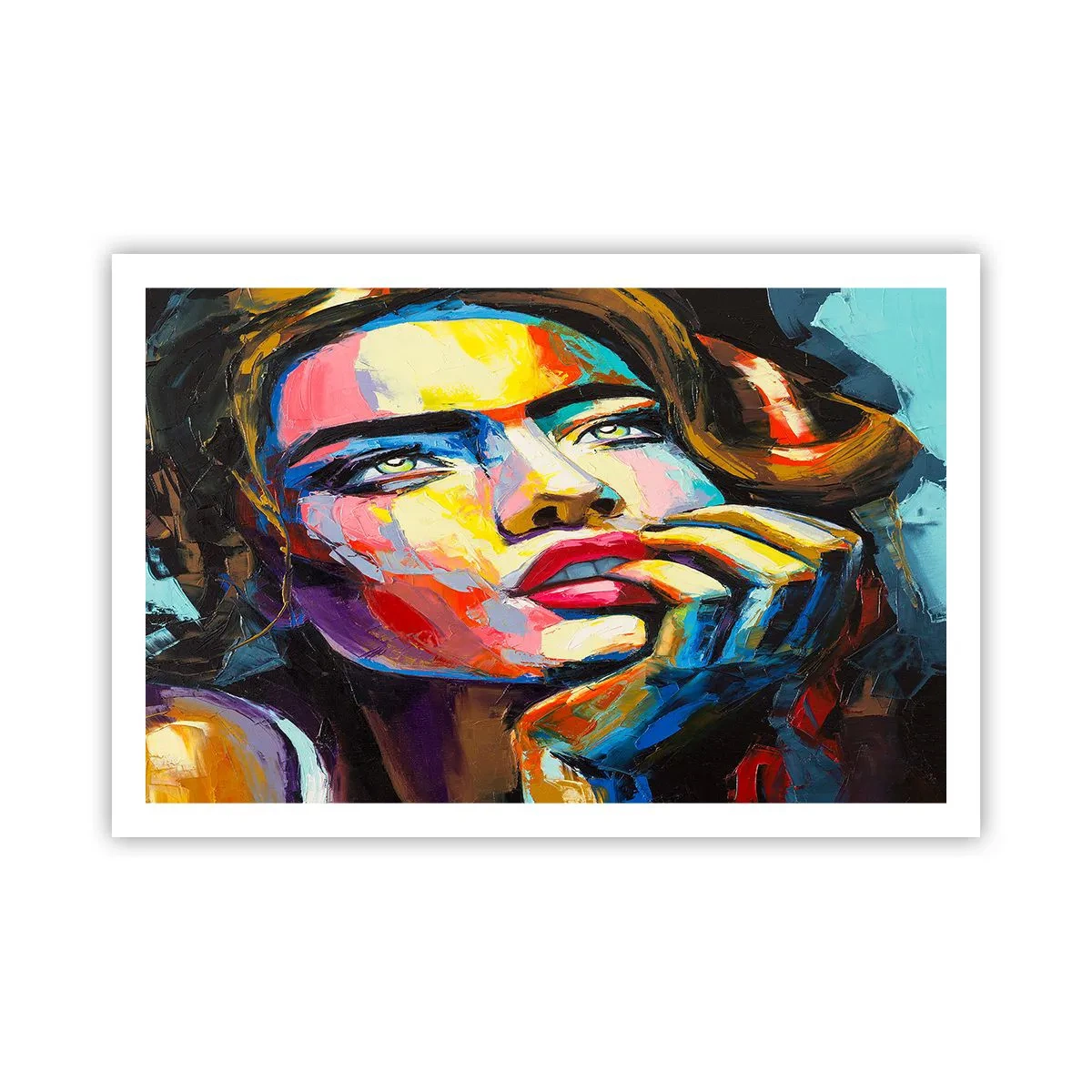 Plakat - Drømme som fugle svæver gennem himlen - 91x61 cm