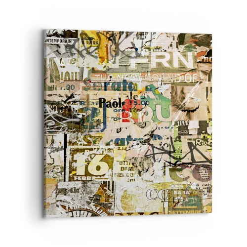 Lærredstryk - Billede på lærred - Åh, det er ved at ske... - 70x70 cm