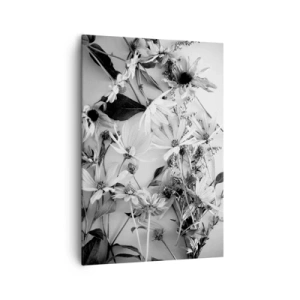 Lærredstryk - Billede på lærred - Blomster uden buket - 70x100 cm