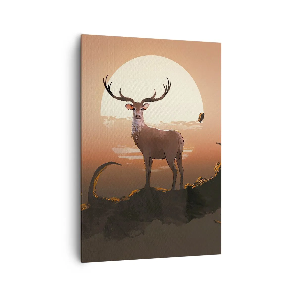 Lærredstryk - Billede på lærred - Denne aften er ikke som alle andre - 70x100 cm