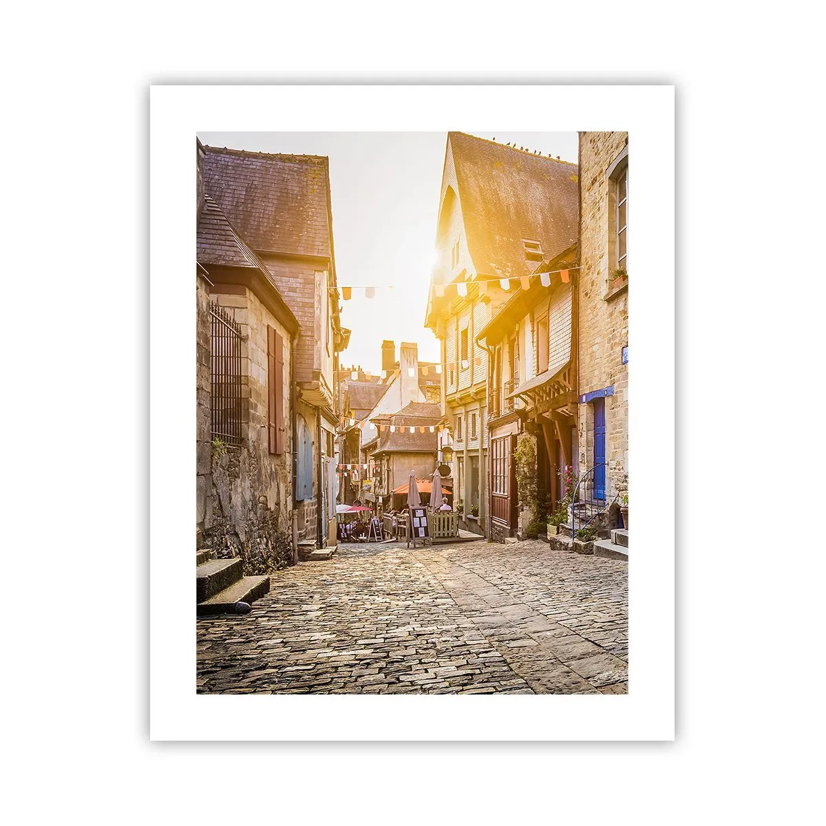 Plakat - Byens hvide spøgelse - 40x50 cm