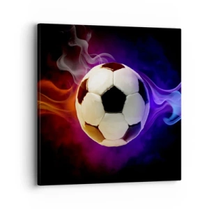 Lærredstryk - Billede på lærred - Spillets magiske kraft - 40x40 cm