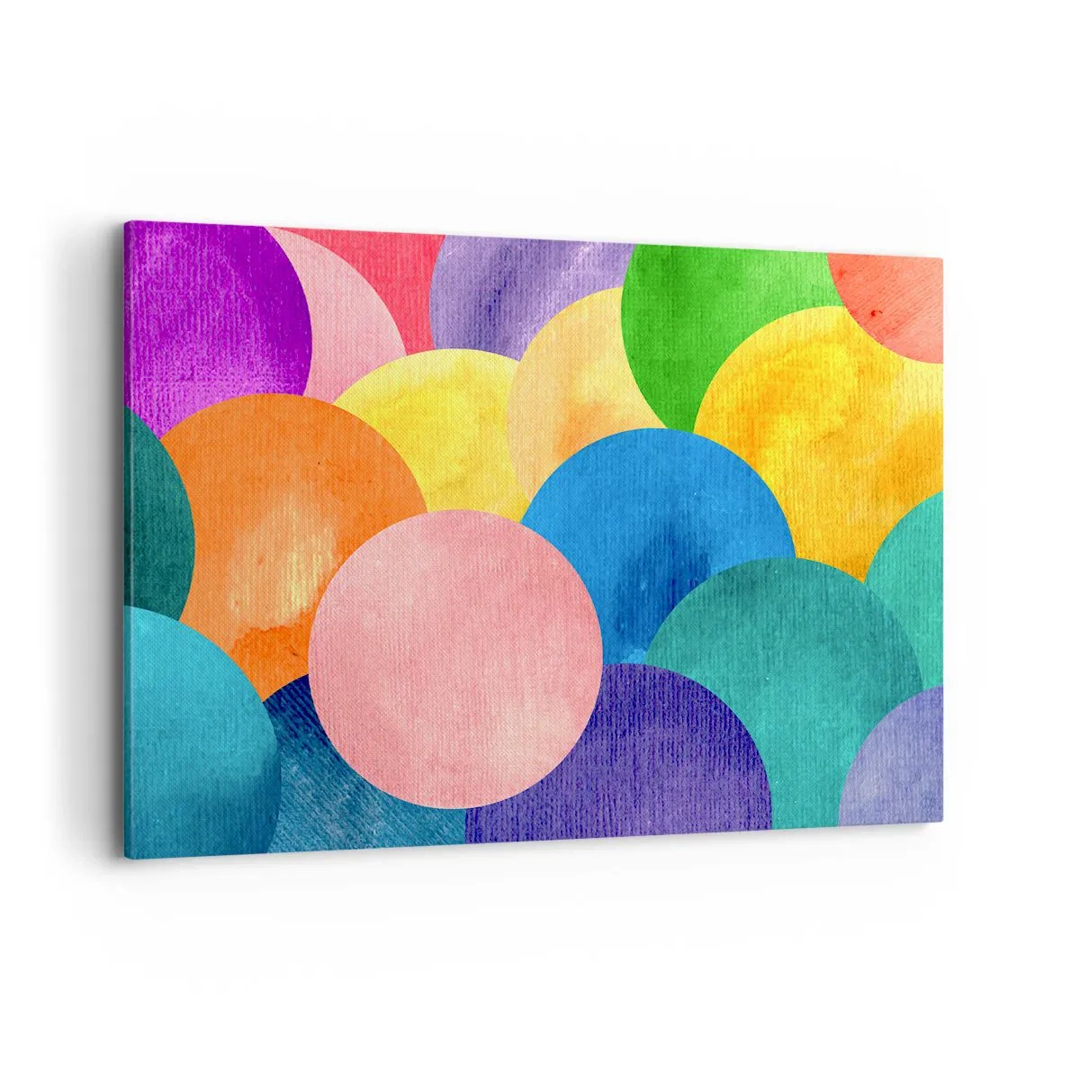 Lærredstryk - Billede på lærred - Den oprindelige fylde af liv - 100x70 cm