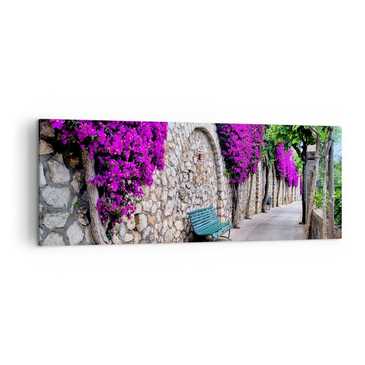 Lærredstryk - Billede på lærred - Lad os mødes så hurtigt som muligt - 140x50 cm