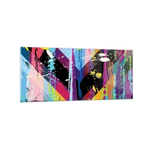 Billede på glas - Fra top til bund - 120x50 cm