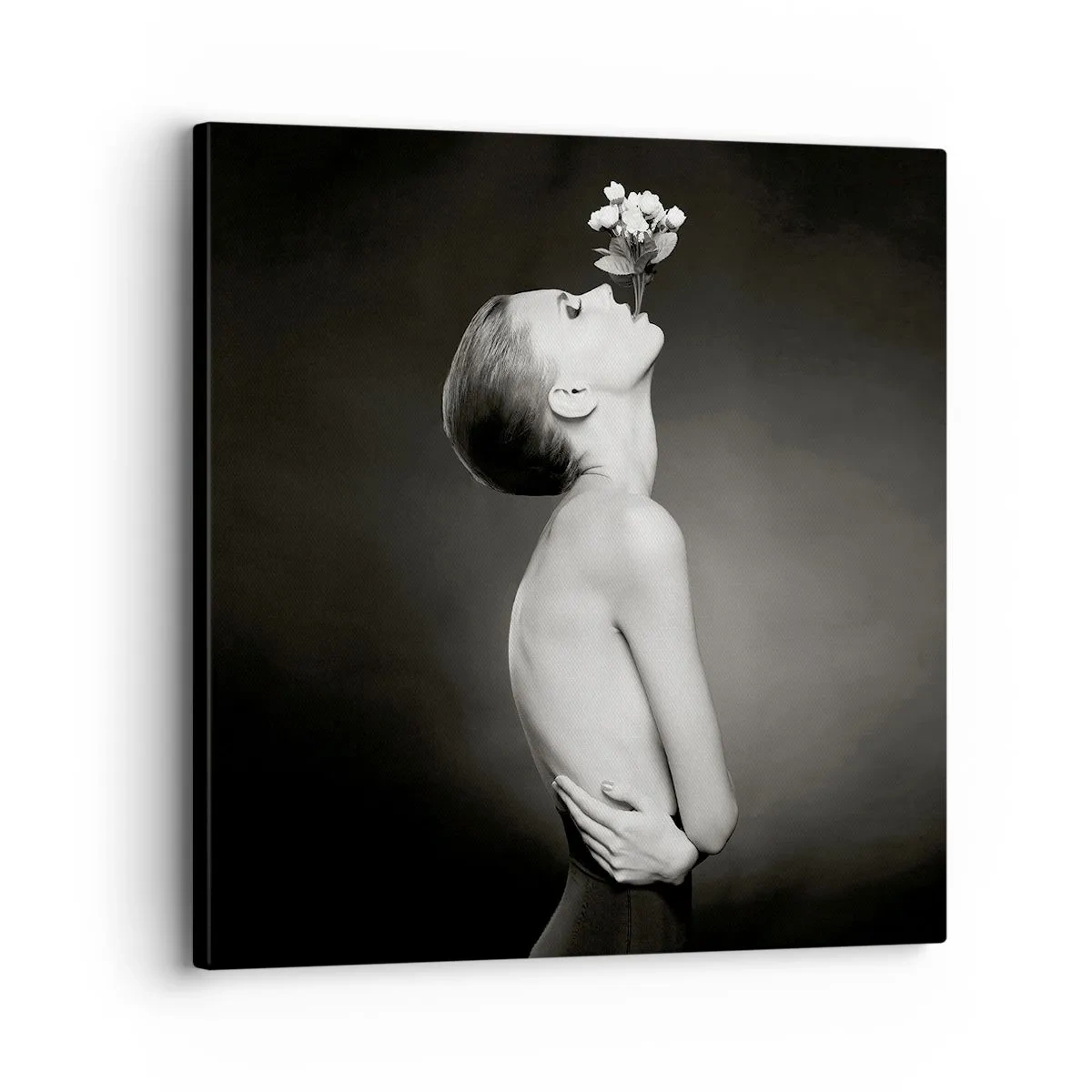 Lærredstryk - Billede på lærred - Excentrisk elegance - 30x30 cm