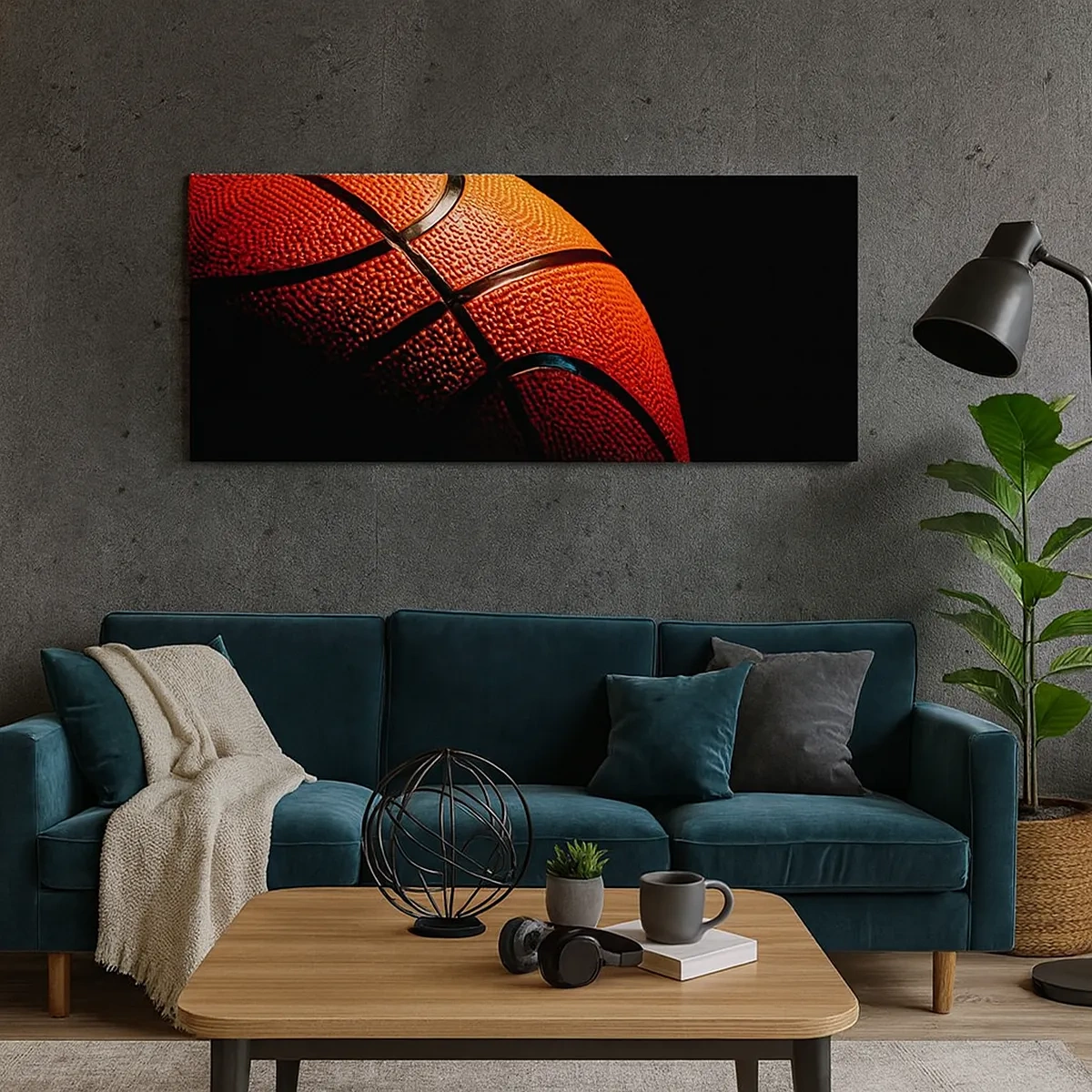 Lærredstryk - Billede på lærred - Smuk som en planet - 30x30 cm