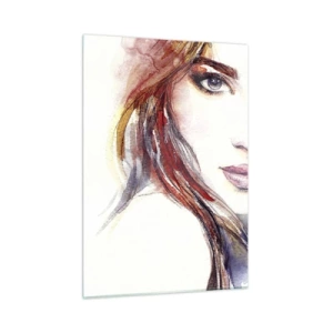 Billede på glas - Vademecum - følg mig - 50x70 cm