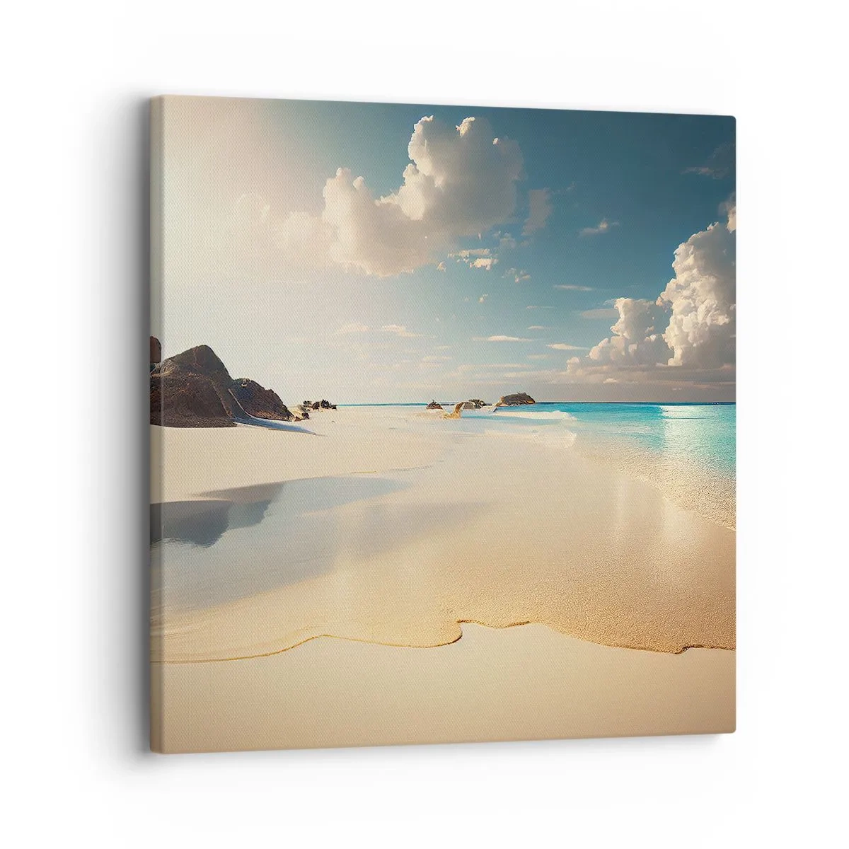 Lærredstryk - Billede på lærred - En drømmeagtig dag - 30x30 cm