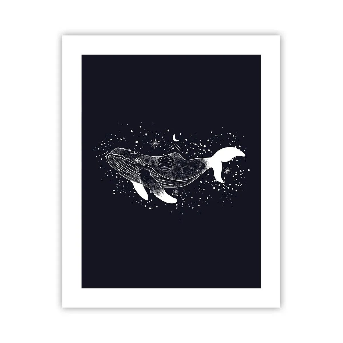 Plakat - I universets ocean - 40x50 cm