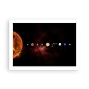 Plakat - Vores nabolag - 70x50 cm