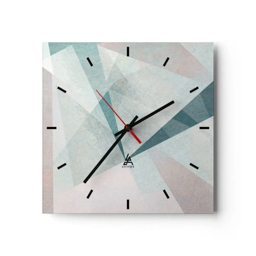 Vægur, Uret - Rolig og alligevel dynamisk - 30x30 cm