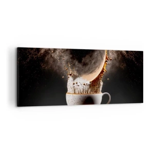 Lærredstryk - Billede på lærred - En eksplosion af smag - 100x40 cm