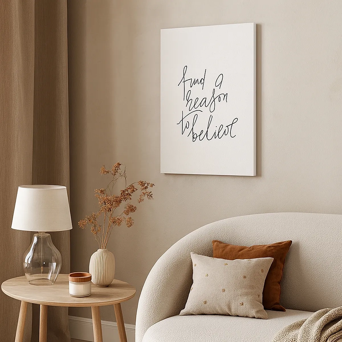 Lærredstryk - Billede på lærred - Det er muligt - 50x70 cm