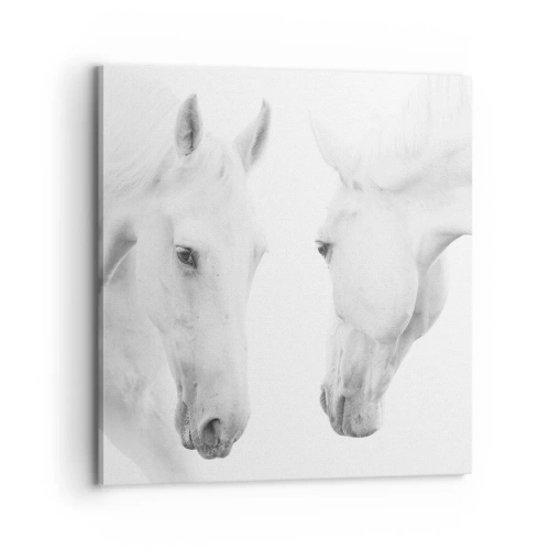 Lærredstryk - Billede på lærred - Er dette venskab...? - 70x70 cm