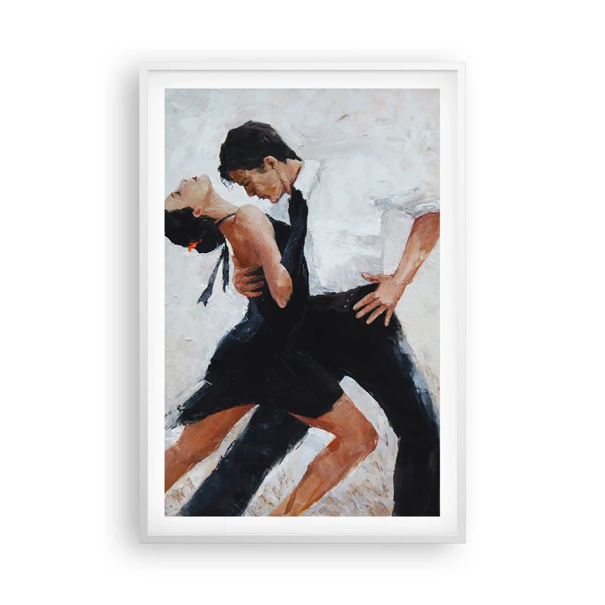 Plakat i hvid ramme - Mine drømmes tango - 61x91 cm