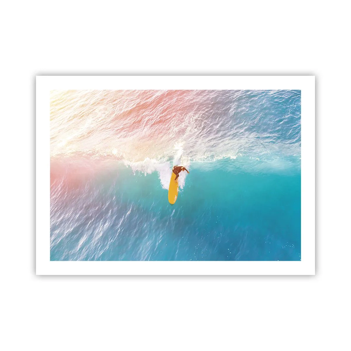 Plakat - Ocean rytter - 70x50 cm
