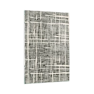 Billede på glas - En sammensætning vævet - 70x100 cm