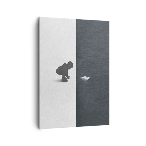 Lærredstryk - Billede på lærred - Stor ekspedition - 50x70 cm