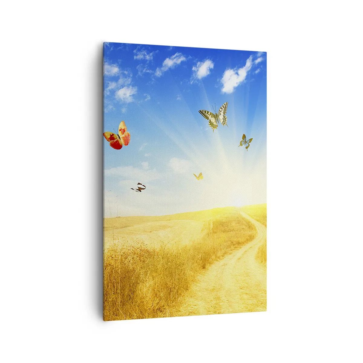 Lærredstryk - Billede på lærred - Og hvordan kan man ikke elske sommeren? - 80x120 cm