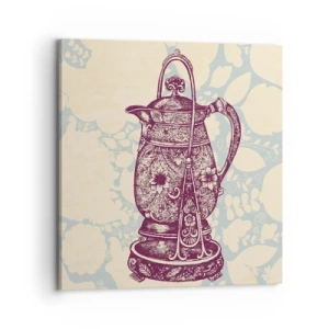 Lærredstryk - Billede på lærred - Skønheden i hverdagslivet - 70x70 cm