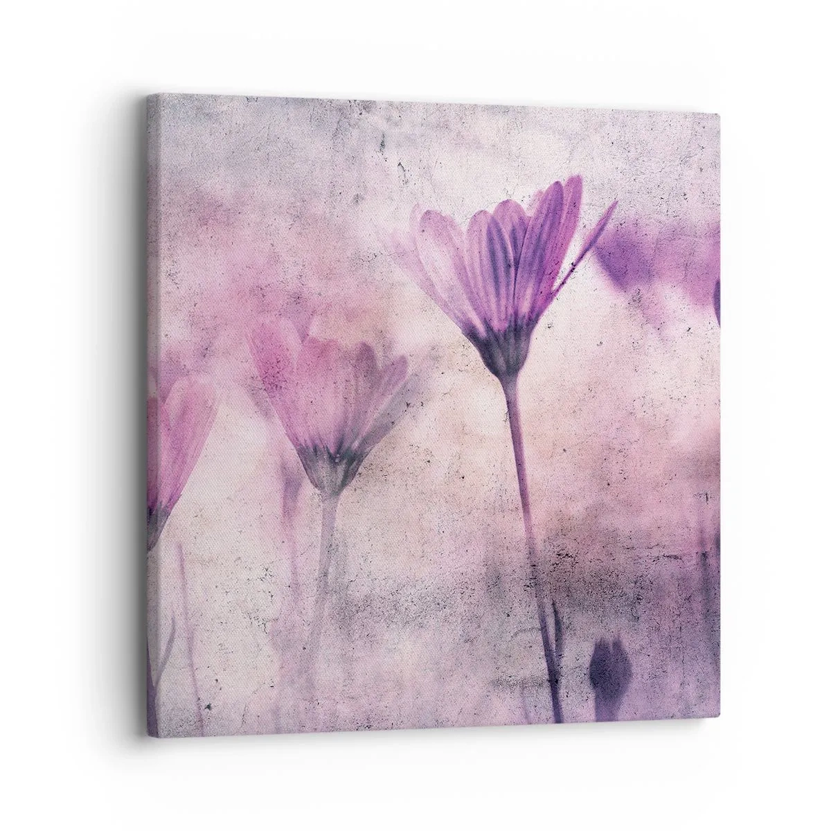 Lærredstryk - Billede på lærred - En drøm af blomster - 30x30 cm