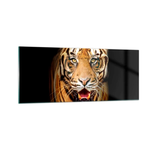 Billede på glas - Vild i hjertet - 100x40 cm