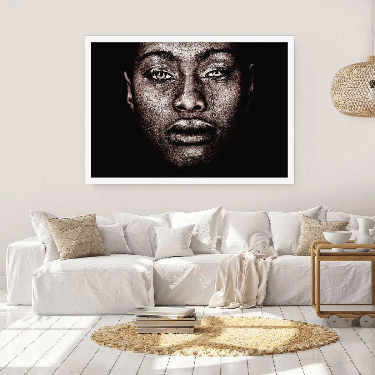 Plakat - Én tåre - 91x61 cm