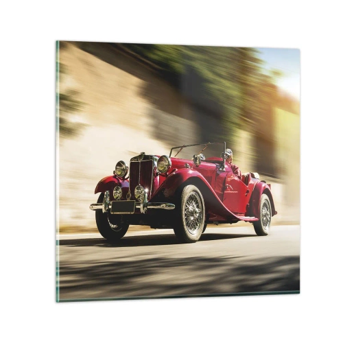 Billede på glas - Smukkere end Nike fra Samothrake - 30x30 cm