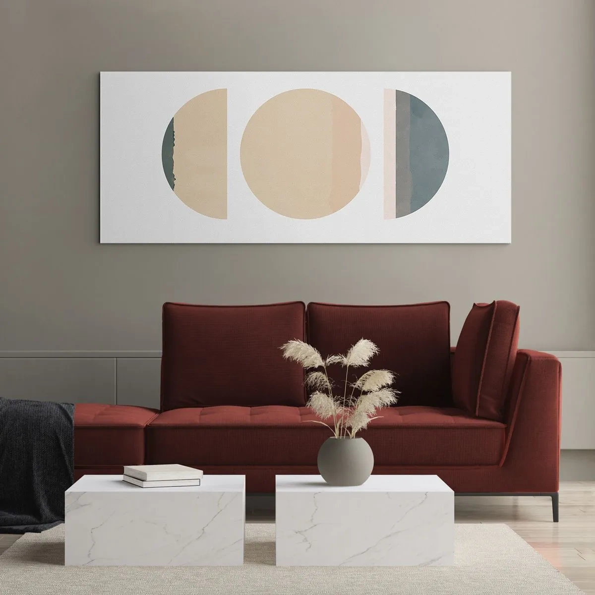 Billede på glas - Hjul for hjul - 100x40 cm