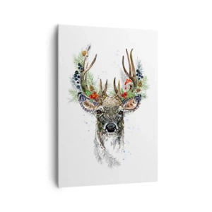 Lærredstryk - Billede på lærred - I festlig påklædning - 70x100 cm