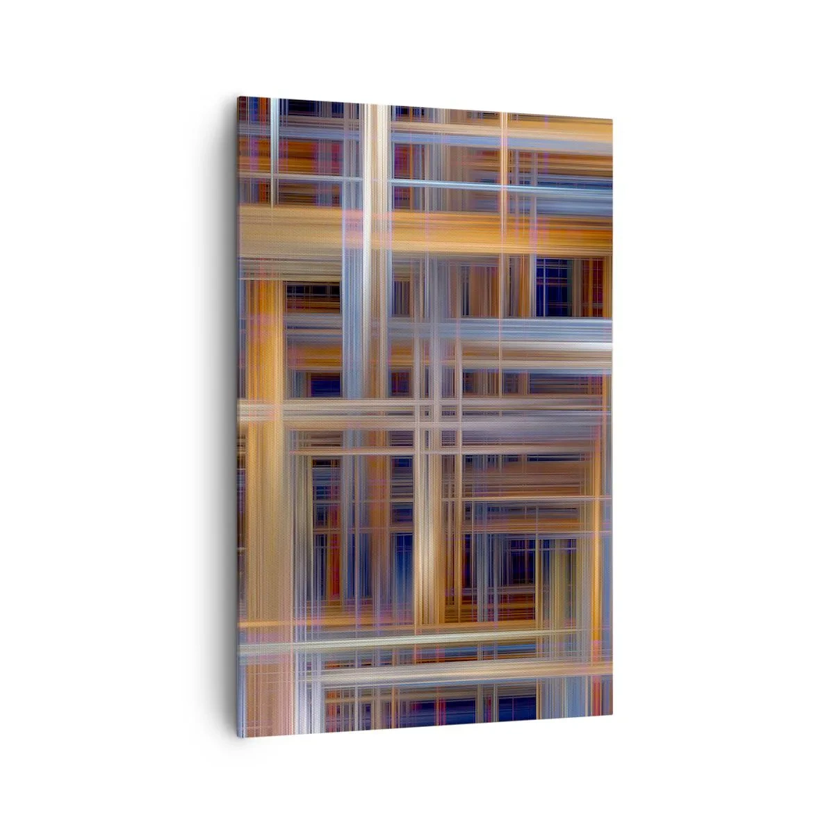 Lærredstryk - Billede på lærred - Vævet af lys - 80x120 cm