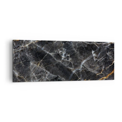 Lærredstryk - Billede på lærred - En stens indre liv - 140x50 cm