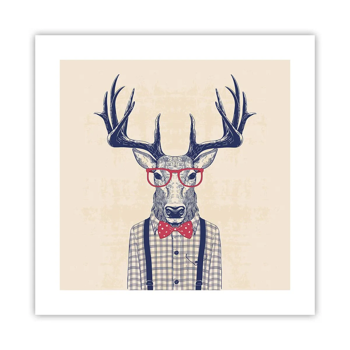 Plakat - Et underholdende ekstravaganza - 40x40 cm