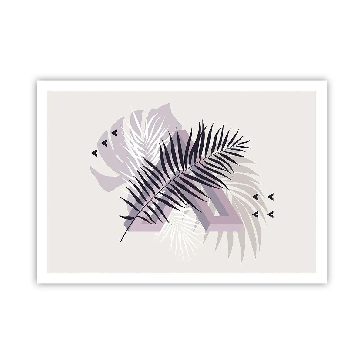 Plakat - Skygge af en skygge - 100x70 cm