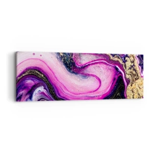 Lærredstryk - Billede på lærred - Et øjeblik bag kulisserne - 90x30 cm