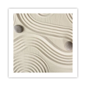 Plakat - Et strejf af varme - 50x50 cm