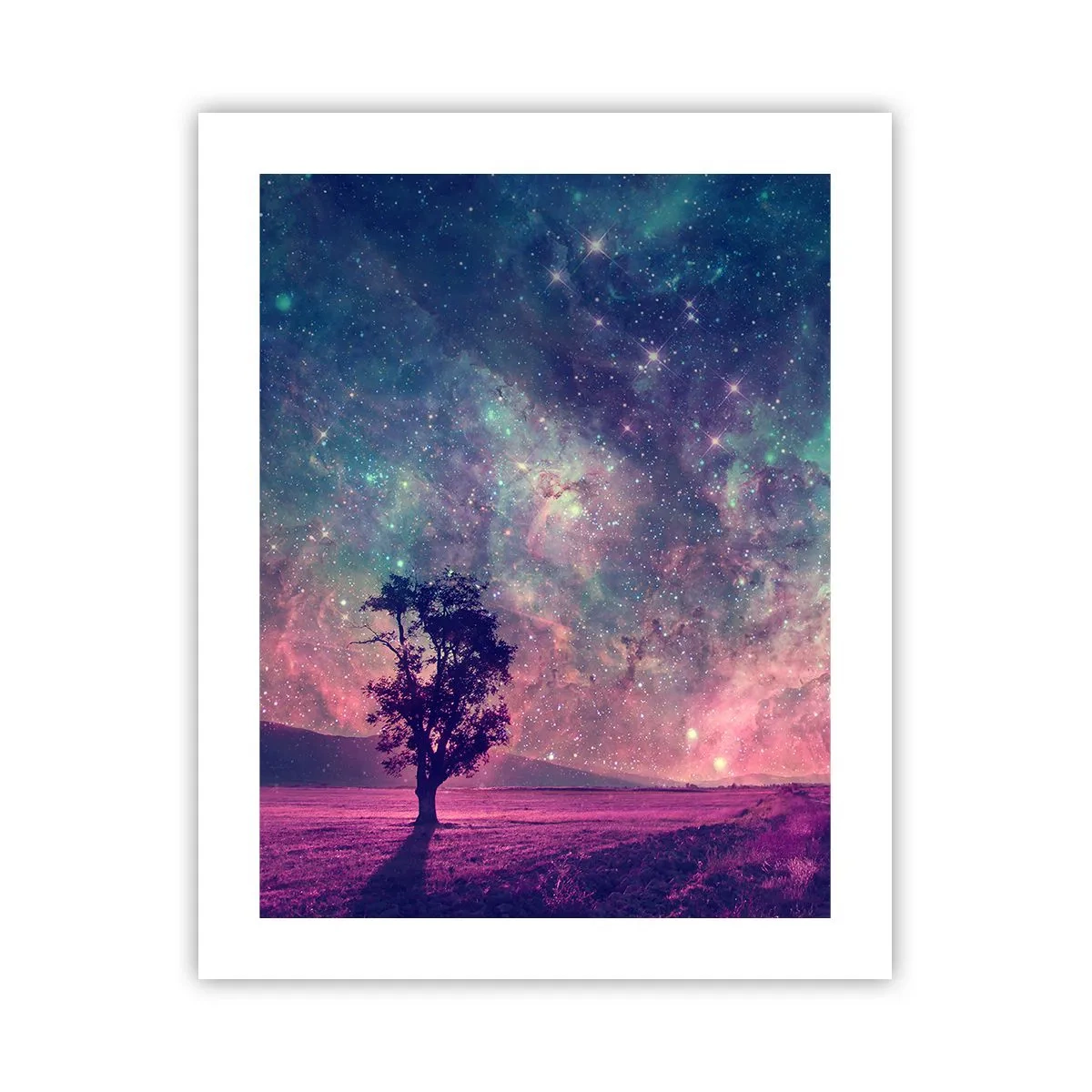 Plakat - Under en magisk himmel - 40x50 cm