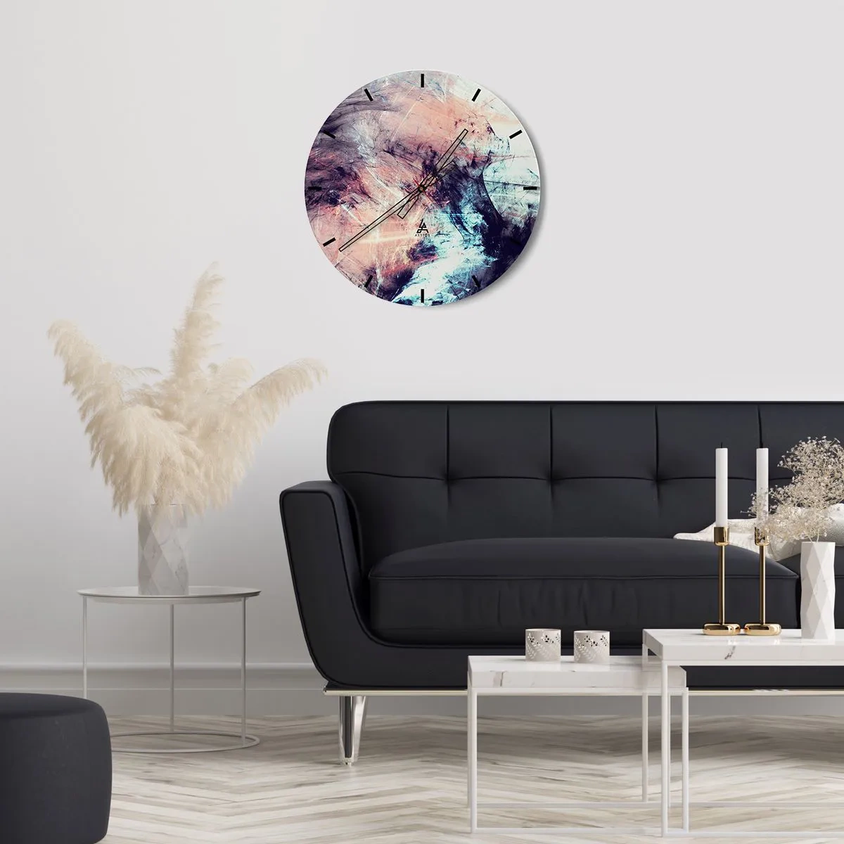 Vægur, Uret - Mærk vinden - 40x40 cm